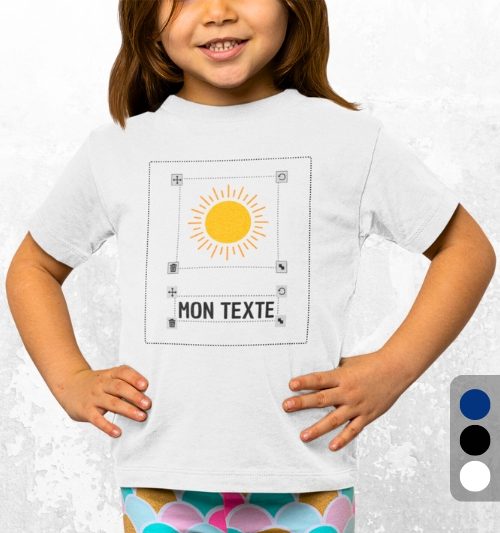 t-shirt enfant personnalisable