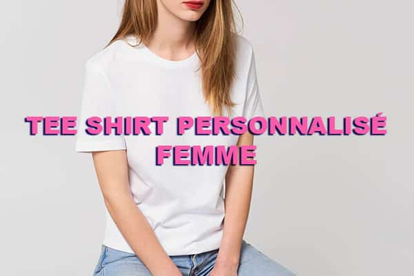 Tee Shirt Personnalisé Femme Jusquà 70 Express Latelier Textile