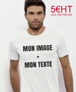 T shirt homme personnalisé pas cher new arrivals