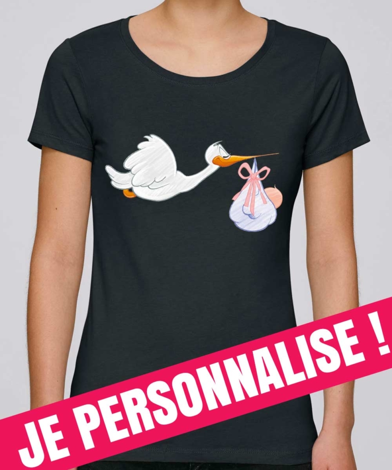 Tee Shirt Personnalis Femme Jusqu Express L Atelier Textile