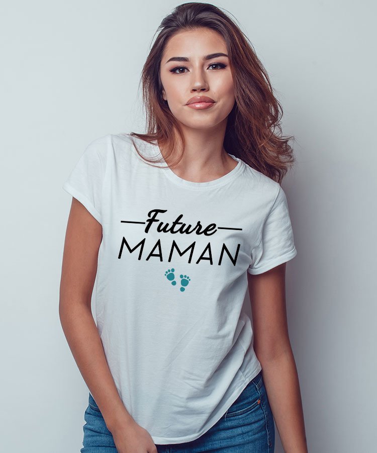 Tee shirt Future maman - Pour Femme - La French Touch