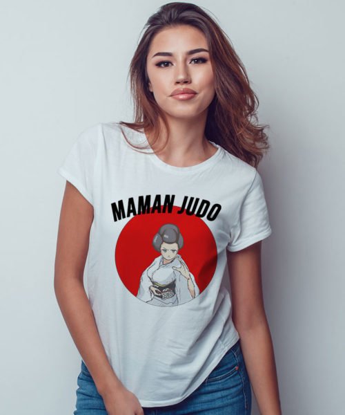 T-shirt Maman judo