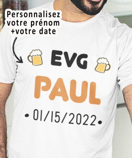Tee-shirt EVG Personnalisé