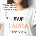 Tee-Shirt EVJF Personnalisé
