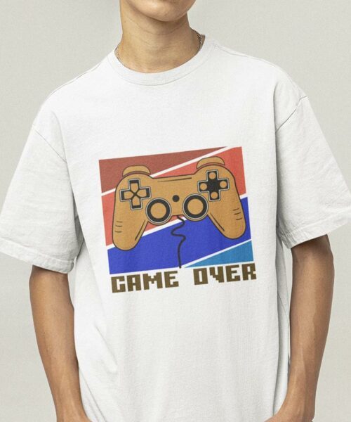 Tee-Shirt Game Over Manette