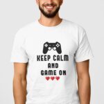Tee-Shirt Keep Calm and Game On