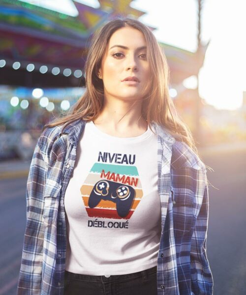 T-Shirt Future maman pour femme à 19,99€ en Coton - L'Atelier Textile