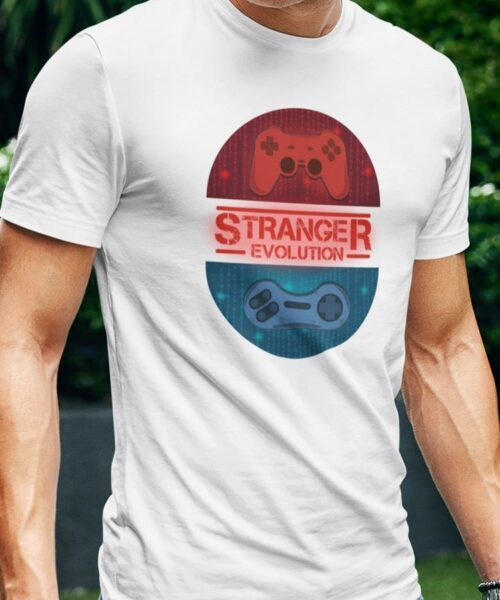 Tee-Shirt Stranger Evolution