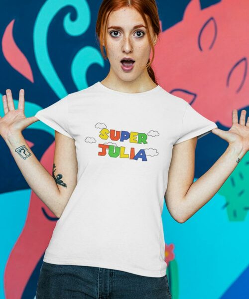 Tee-shirt Super Personnalisé femme