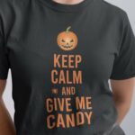 Tee-shirt-noir-Keep-Calm-Halloween