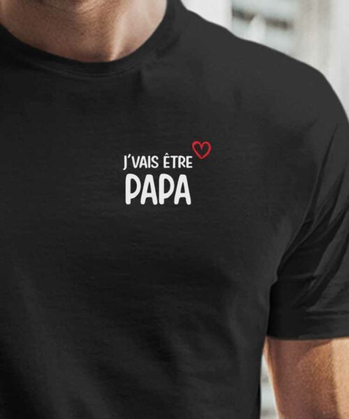 Tee-shirt-Noir-Jvais-etre-papa-Pour-homme-2