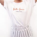 T-Shirt Blanc Belle-Soeur pour la vie Pour femme-2