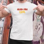 T-Shirt Blanc Grand-Père cool disco Pour homme-2