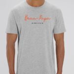 T-Shirt Gris Beau-Papa pour la vie Pour homme-2