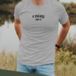 T-Shirt Gris Chéri rock Pour homme-2