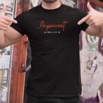 T-Shirt Noir Papounet pour la vie Pour homme-2