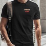 T-Shirt Noir Parrain love Pour homme-2