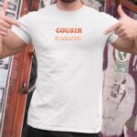 Tee-shirt - Blanc - Cousin d'amour funky Pour homme-2
