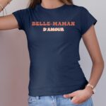Tee-shirt - Bleu Marine - Belle-Maman d'amour funky Pour femme-2
