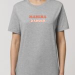 Tee-shirt - Gris - Mamina d'amour funky Pour femme-2