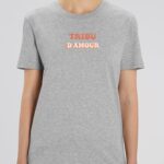 Tee-shirt - Gris - Tribu d'amour funky Pour femme-2