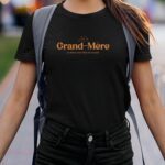 Tee-shirt - Noir - Grand-Mère la 8ième merveille du monde VF Pour femme-1.jpg