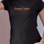 Tee-shirt - Noir - Grand-Mère la 8ième merveille du monde VF Pour femme-2.jpg