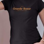 Tee-shirt - Noir - Grande-Soeur la 8ième merveille du monde VF Pour femme-2.jpg