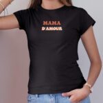 Tee-shirt - Noir - Mama d'amour funky Pour femme-2