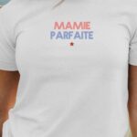 T-Shirt Blanc Mamie parfaite Pour femme-1