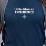 T-Shirt Bleu Marine Belle-Maman exploratrice Pour femme-1