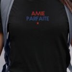 T-Shirt Noir Amie parfaite Pour femme-1