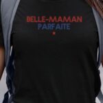 T-Shirt Noir Belle-Maman parfaite Pour femme-1