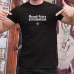 T-Shirt Noir Grand-Frère explorateur Pour homme-2