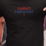 T-Shirt Noir Parents parfaits Pour homme-1