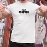 T-Shirt Blanc Ami forever face Pour homme-2