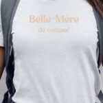 T-Shirt Blanc Belle-Mère de compet' Pour femme-1