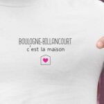 T-Shirt Blanc Boulogne-Billancourt C'est la maison Pour homme-2