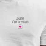 T-Shirt Blanc Lorient C'est la maison Pour homme-2