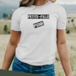 T-Shirt Blanc Petite-Fille PUNK Pour femme-2