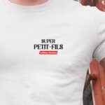 T-Shirt Blanc Super Petit-Fils édition limitée Pour homme-1