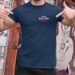 T-Shirt Bleu Marine Super Beau-Père édition limitée Pour homme-2