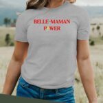 T-Shirt Gris Belle-Maman Power Pour femme-2
