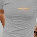 T-Shirt Gris Des Grands-Parents au top Pour homme-1