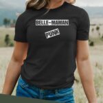 T-Shirt Noir Belle-Maman PUNK Pour femme-2