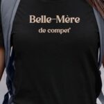 T-Shirt Noir Belle-Mère de compet' Pour femme-1