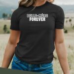 T-Shirt Noir Belle-Mère forever face Pour femme-2