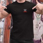 T-Shirt Noir Super Dad édition limitée Pour homme-2