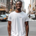 T-Shirt Blanc Fabriqué à Gap Pour homme-1