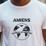T-Shirt Blanc Amiens unique au monde Pour homme-2